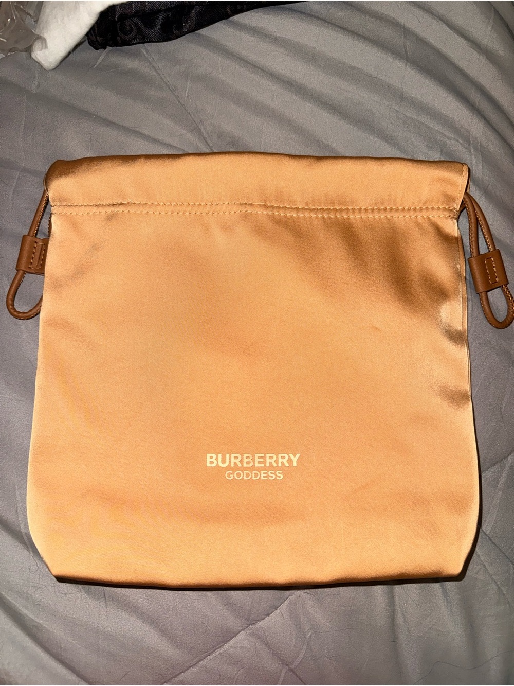 Burberry Goddess Satin Drawstring Pouch